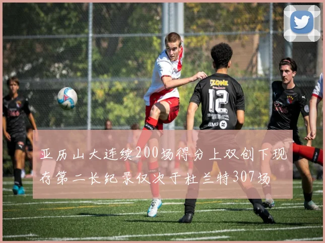 亚历山大连续200场得分上双创下现存第二长纪录仅次于杜兰特307场